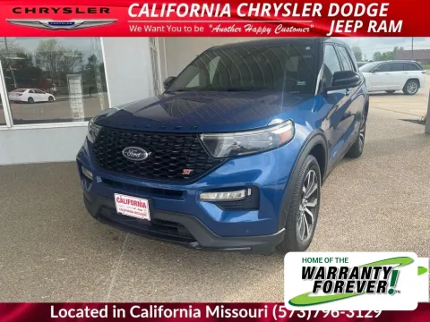 Blue 2021 Ford Explorer ST for sale in California, MO
