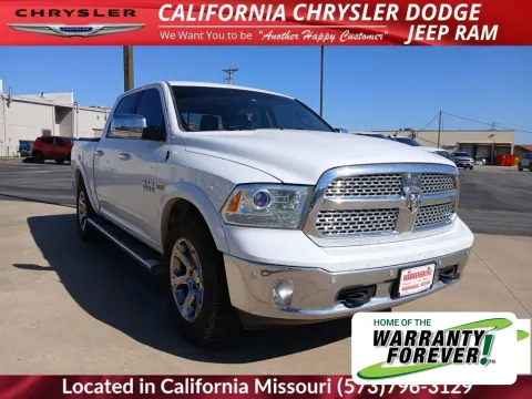 White 2015 Ram 1500 Laramie for sale in California, MO