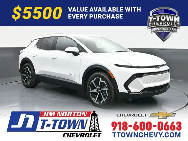 White 2026 Chevrolet Equinox EV LT for sale in Tulsa, OK