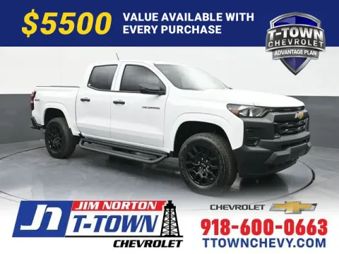 White 2026 Chevrolet Colorado Work Truck for sale in Tulsa, OK