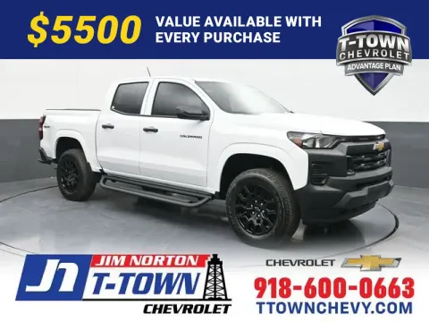 White 2026 Chevrolet Colorado Work Truck for sale in Tulsa, OK