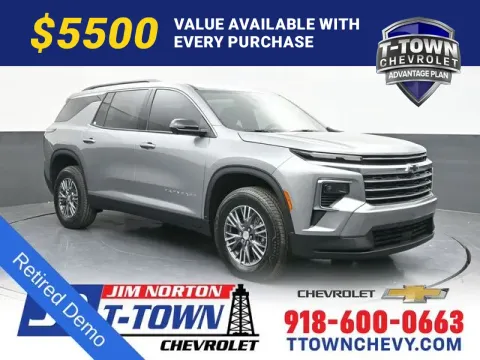 Gray 2026 Chevrolet Traverse LT for sale in Tulsa, OK