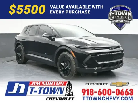 Black 2026 Chevrolet Equinox EV LT for sale in Tulsa, OK