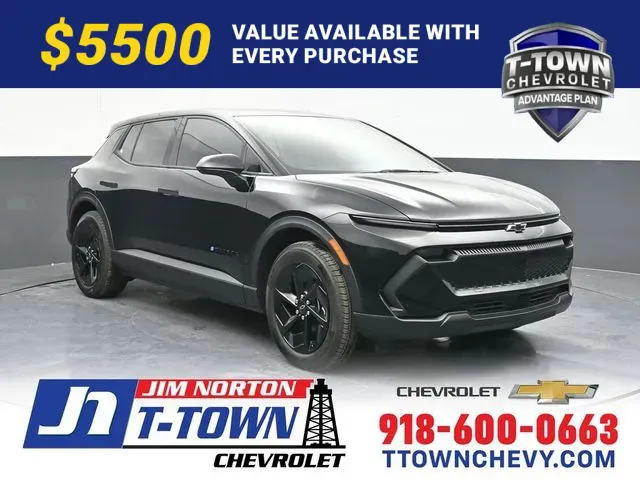 Black 2026 Chevrolet Equinox EV LT for sale in Tulsa, OK