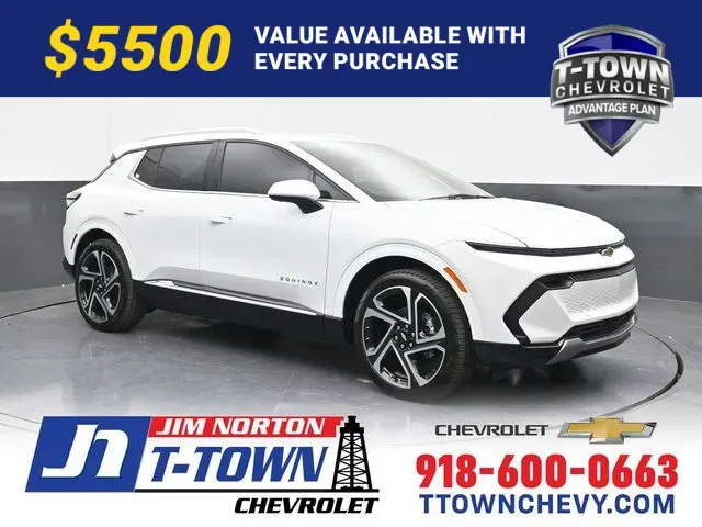 White 2026 Chevrolet Equinox EV LT for sale in Tulsa, OK