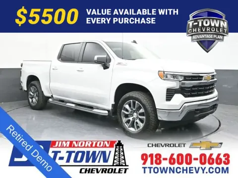 White 2026 Chevrolet Silverado 1500 LT for sale in Tulsa, OK