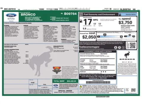 Another view of 2022 Ford Bronco Wildtrak for sale in Tulsa, OK at Jim Norton T-Town Chevrolet