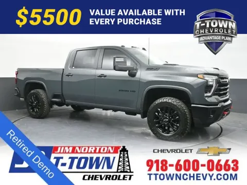 Gray 2026 Chevrolet Silverado 2500HD LT for sale in Tulsa, OK