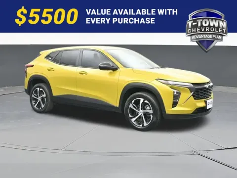 Yellow 2024 Chevrolet Trax 1RS for sale in Tulsa, OK