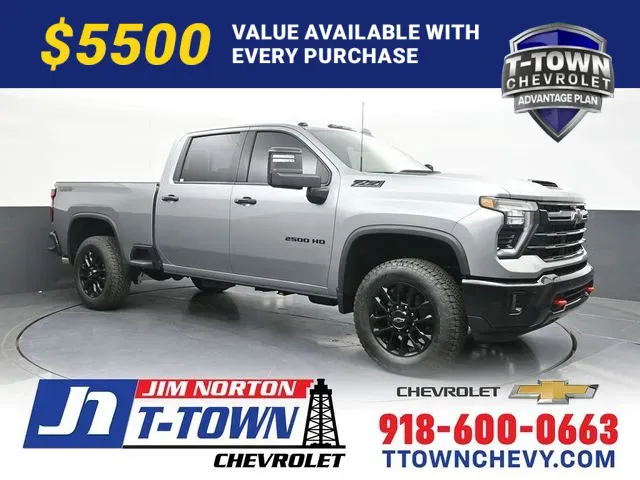 Gray 2026 Chevrolet Silverado 2500HD LTZ for sale in Tulsa, OK