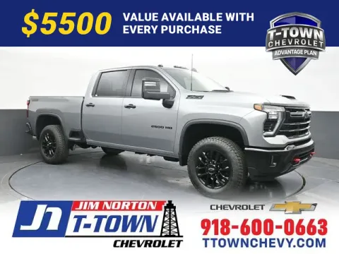 Gray 2026 Chevrolet Silverado 2500HD LTZ for sale in Tulsa, OK