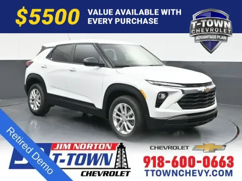 White 2026 Chevrolet TrailBlazer LS for sale in Tulsa, OK