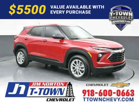 Red 2026 Chevrolet TrailBlazer LS for sale in Tulsa, OK