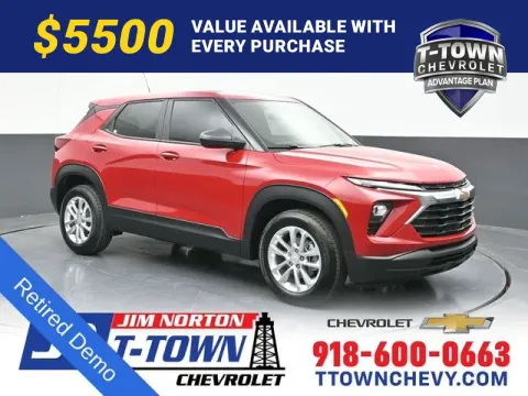 Red 2026 Chevrolet TrailBlazer LS for sale in Tulsa, OK