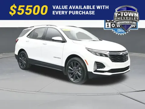 White 2023 Chevrolet Equinox RS for sale in Tulsa, OK