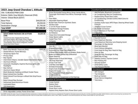 Another view of 2023 Jeep Grand Cherokee L Altitude for sale in Tulsa, OK at Jim Norton T-Town Chevrolet