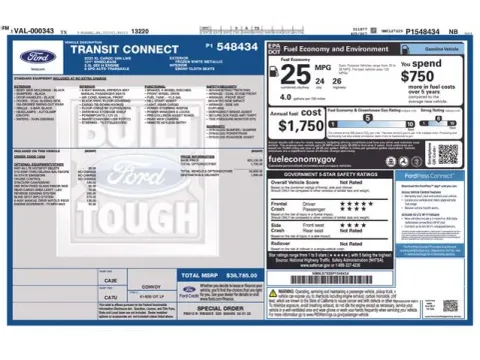 Another view of 2023 Ford Transit Connect XL for sale in Tulsa, OK at Jim Norton T-Town Chevrolet