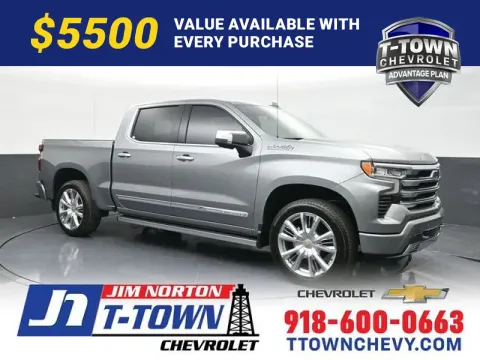 Gray 2026 Chevrolet Silverado 1500 High Country for sale in Tulsa, OK