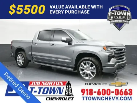 Gray 2026 Chevrolet Silverado 1500 High Country for sale in Tulsa, OK