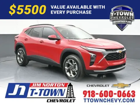 Red 2026 Chevrolet Trax LT for sale in Tulsa, OK