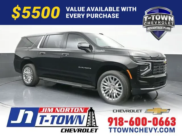 Black 2026 Chevrolet Suburban High Country for sale in Tulsa, OK