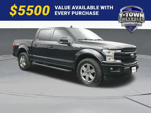 Black 2018 Ford F-150 Lariat for sale in Tulsa, OK
