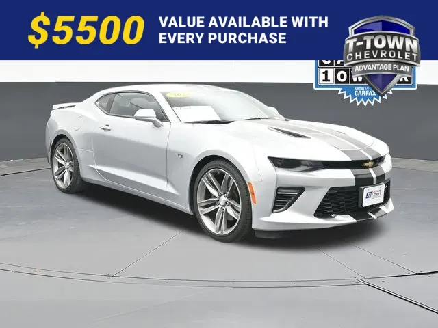 Silver 2018 Chevrolet Camaro SS for sale in Tulsa, OK