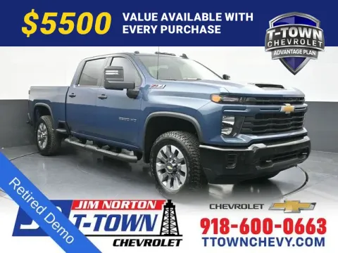 Blue 2026 Chevrolet Silverado 2500HD Custom for sale in Tulsa, OK