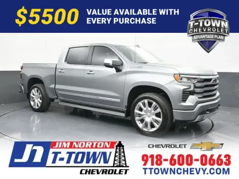 Gray 2026 Chevrolet Silverado 1500 High Country for sale in Tulsa, OK