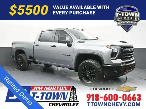 Gray 2026 Chevrolet Silverado 2500HD LT for sale in Tulsa, OK