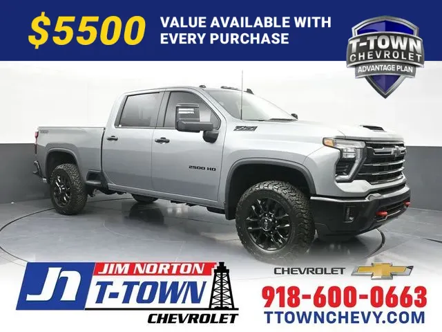 Gray 2026 Chevrolet Silverado 2500HD LT for sale in Tulsa, OK