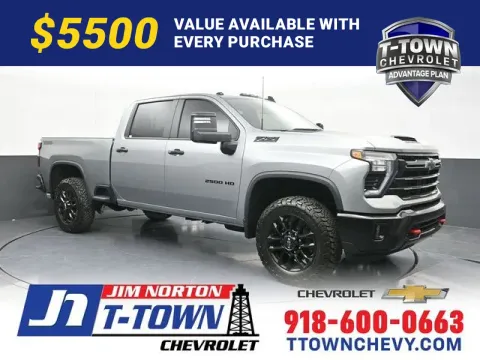 Gray 2026 Chevrolet Silverado 2500HD LT for sale in Tulsa, OK