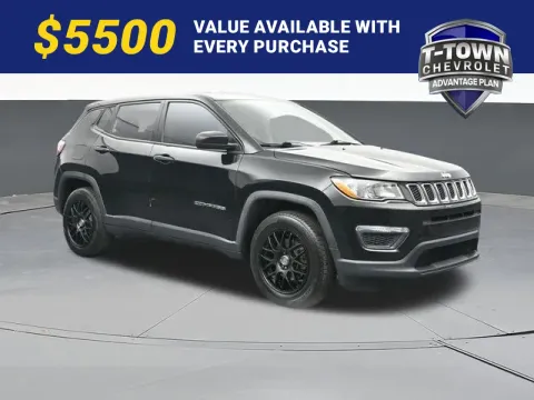 Black 2018 Jeep Compass Sport for sale in Tulsa, OK