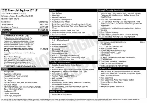 Another view of 2025 Chevrolet Equinox LT for sale in Tulsa, OK at Jim Norton T-Town Chevrolet