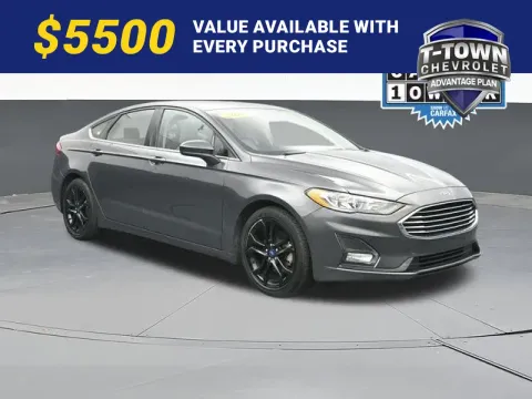 Gray 2019 Ford Fusion SE for sale in Tulsa, OK