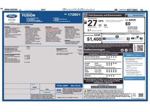 Another view of 2019 Ford Fusion SE for sale in Tulsa, OK at Jim Norton T-Town Chevrolet