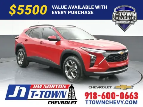 Red 2026 Chevrolet Trax LT for sale in Tulsa, OK