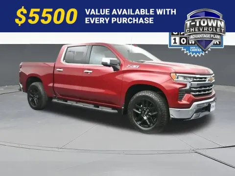 Red 2026 Chevrolet Silverado 1500 LTZ for sale in Tulsa, OK
