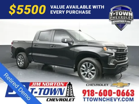 Black 2026 Chevrolet Silverado 1500 RST for sale in Tulsa, OK