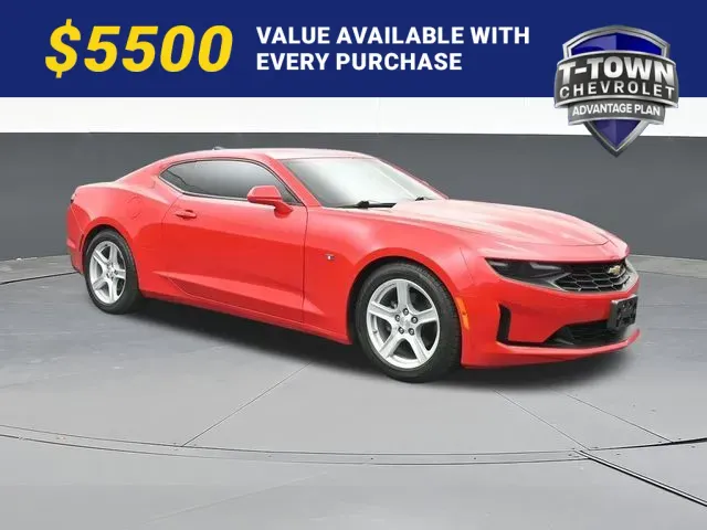Red 2022 Chevrolet Camaro 1LT for sale in Tulsa, OK