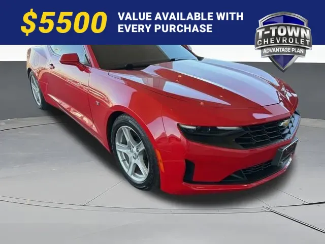 Red 2022 Chevrolet Camaro 1LT for sale in Tulsa, OK