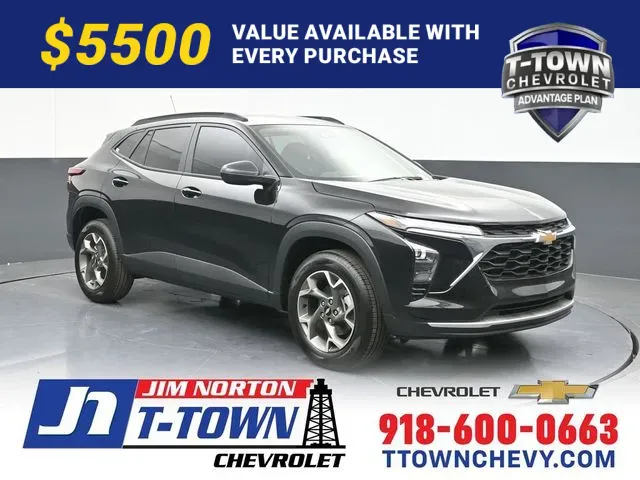 Black 2026 Chevrolet Trax LT for sale in Tulsa, OK