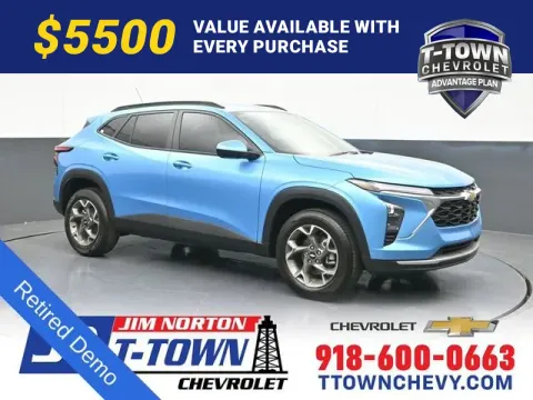 Blue 2026 Chevrolet Trax LT for sale in Tulsa, OK