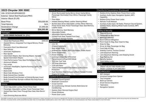 Another view of 2023 Chrysler 300 C for sale in Tulsa, OK at Jim Norton T-Town Chevrolet