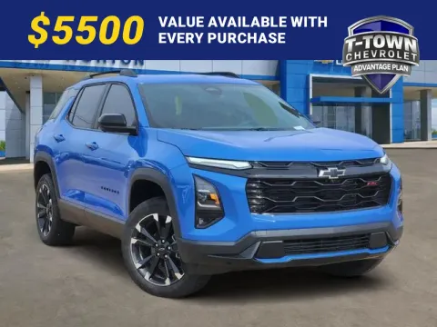 Blue 2026 Chevrolet Equinox RS for sale in Tulsa, OK