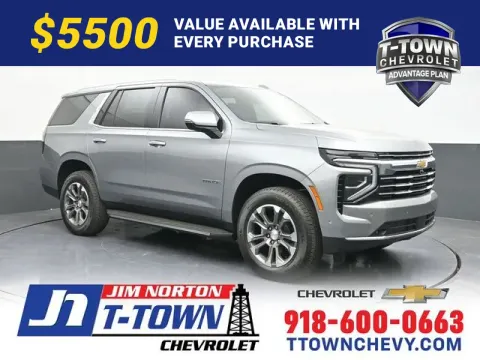 Gray 2026 Chevrolet Tahoe LT for sale in Tulsa, OK