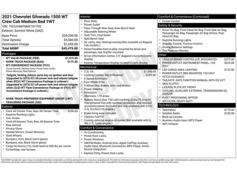 Another view of 2021 Chevrolet Silverado 1500 WT for sale in Tulsa, OK at Jim Norton T-Town Chevrolet