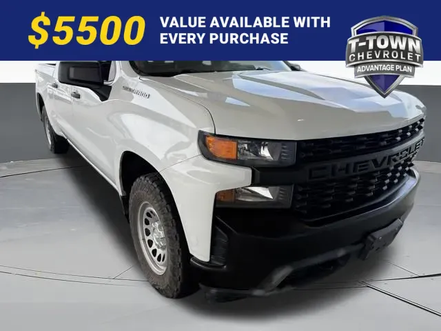 White 2021 Chevrolet Silverado 1500 WT for sale in Tulsa, OK