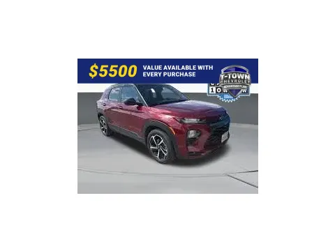 Red 2022 Chevrolet TrailBlazer RS for sale in Tulsa, OK