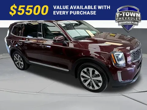 Red 2020 Kia Telluride EX for sale in Tulsa, OK